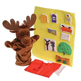 【中古】【輸入品・未使用】Puppet and Props for If You Give a Moose a Muffin" Book "