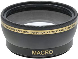 【中古】【輸入品・未使用】Xit XT52WAB 52mm 0.43 Wide Angle Lens (Black) by Xit