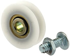 【中古】【輸入品・未使用】Prime-Line Products B 550 Screen Door Roller Assembly with 1-1/4-Inch Nylon Ball Bearing Wheel(Pack of 2) by Prime-Line Products