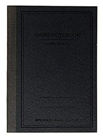 【中古】【輸入品・未使用】Itoya Profolio Oasis Notebook Charcoal Black Small A6 4.1 x 5.8 inches OA-SM-CH