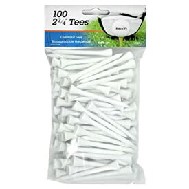 【中古】【輸入品・未使用】INTECH Golf Tee 7cm 100 Pack (White)