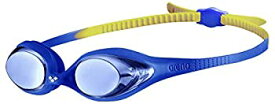 【中古】【輸入品・未使用】ARENA Spider Mirror Junior Goggles Blue One Size