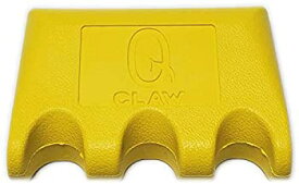 【中古】【輸入品・未使用】Q-Claw QCLAW ポータブルプール/ビリヤードキュースティックホルダー/ラック 3か所 イエロー