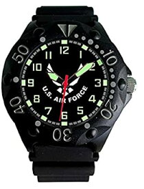 【中古】【輸入品・未使用】Aqua Force 空軍 ダイブウォッチ 48mm フェイス回転ベゼル