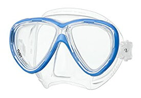【中古】【輸入品・未使用】Tusa M-211 Freedom One Scuba Diving and Snorkeling Mask - Fishtail Blue