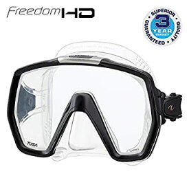 【中古】【輸入品・未使用】Tusa M1001 Freedom HD Scuba Diving Mask - Black