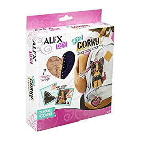 【中古】【輸入品・未使用】ALEX Toys DIY 縫い付けコルキー犬バッグチャーム マルチカラー