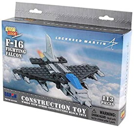 【中古】【輸入品・未使用】F-16 Fighting Falcon 110 Piece Construction Toy: Lockheed Martin