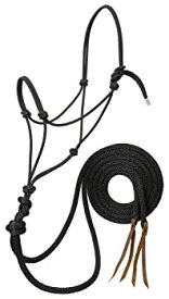 【中古】【輸入品・未使用】WeaverレザーSilvertip Loping Halter with 8-feet Reins Reins