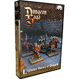 【中古】【輸入品・未使用】Dungeon Saga: Legendary Heroes of Dolgarth