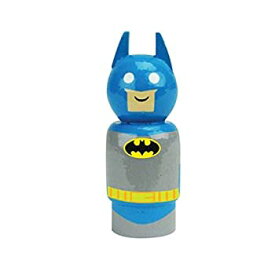 【中古】【輸入品・未使用】Bif Bang Pow! Justice League Batman Pin Mate Wooden Figure