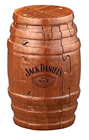 【中古】【輸入品・未使用】Jack Daniel's Real Wooden Barrel Puzzle 9pc (Jack Daniel's Tennessee Whiskey Bottle) Gift Boxed Exclusive Product