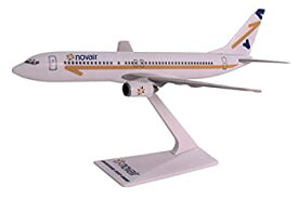 【中古】【輸入品・未使用】Novair (97-04) Boeing 737-800 Airplane Miniature Model Plastic Snap Fit 1:250 Part# ABO-73780H-021