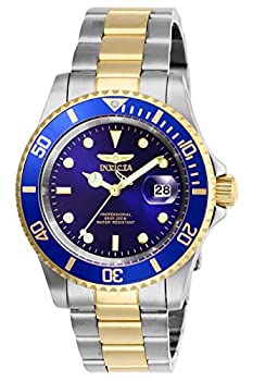 Invicta Men's 26972 Pro Diver Quartz 3 Hand Blue Dial Watch