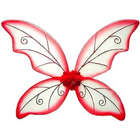 【中古】【輸入品・未使用】WeGlow International 34" Red Wild Fairy Wing by Virginia Toy [並行輸入品]