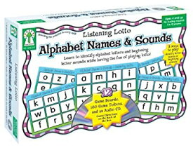 【中古】【輸入品・未使用】Alphabet Names & Sounds: Learn to identify alphabet letters and beginning letter sounds while having the fun of playing lotto! [並行輸