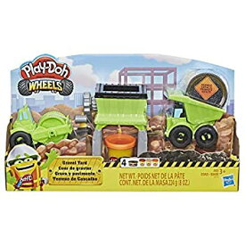 【中古】【輸入品・未使用】Play-Doh Wheels Gravel Yard Construction Toy with Non-Toxic Pavement Buildin' Compound Plus 3 Additional Colors [並行輸入品]