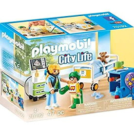 【中古】【輸入品・未使用】Playmobil City Life Playmobil Patient s Room for Children 70192 Hosptial [並行輸入品]