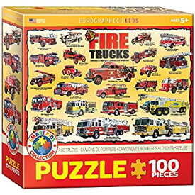 【中古】【輸入品・未使用】Fire Trucks 100 Piece Jigsaw Puzzle [並行輸入品]