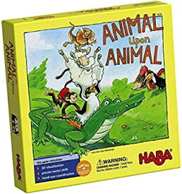 【中古】【輸入品・未使用】HABA Animal Upon Animal - Classic Wooden Stacking Game Fun for The Whole Family (Made in Germany) [並行輸入品]