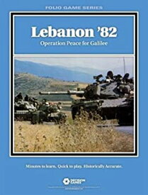 【中古】【輸入品・未使用】DG: Lebanon '82 Operation Peace for Galilee Folio Board Game [並行輸入品]
