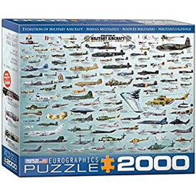 【中古】【輸入品・未使用】EuroGraphics Evolution of Military Aircraft Puzzle (2000-Piece) [並行輸入品]