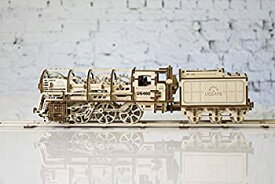 【中古】【輸入品・未使用】Ugears ユーギアス 460蒸気機関車 木製 ブロック おもちゃ 70012