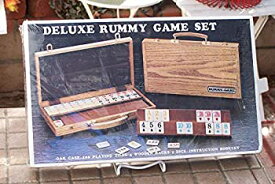 【中古】【輸入品・未使用】Deluxe Rummy with Wooden Racks in Attache Case [並行輸入品]