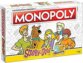 【中古】【輸入品・未使用】Monopoly Scooby-Doo! Board Game | Official Scooby-Doo! Merchandise Based on The Popular Scooby-Doo! Cartoon | Classic Monopoly Game Fea