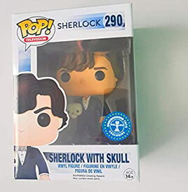 【中古】【輸入品・未使用】Funko POP TV: Sherlock - Sherlock With Skull Hot Topic Exclusive Figure #290 [並行輸入品]