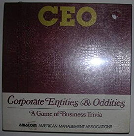 【中古】【輸入品・未使用】CEO Corporate Entities & Oddities A Game of Business Trivia [並行輸入品]