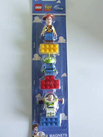 【中古】【輸入品・未使用】LEGO Toy Story Magnets Set of 3 - Woody Alien Buzz [並行輸入品]
