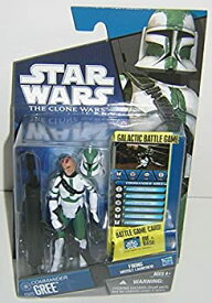 【中古】【輸入品・未使用】Hasbro スター・ウォーズ クローン・ウォーズ ベーシックフィギュア コマンダー・グリー/Star Wars 2010 The Clone Wars Action Figure CW21 Com