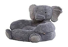 【中古】【輸入品・未使用】Trend Lab Children's Plush Character Chair Elephant/Gray [並行輸入品]