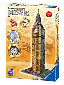 【中古】【輸入品・未使用】Ravensburger Big Ben 3D Puzzle Includes Real-Working Clock (216 Piece) [並行輸入品]