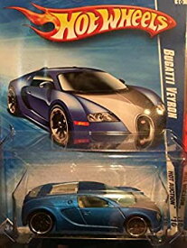 中古 【中古】【輸入品・未使用未開封】Hot Wheels 2010-160 Blue Bugatti Veyron Hot Auction 1:64 Scale [並行輸入品]