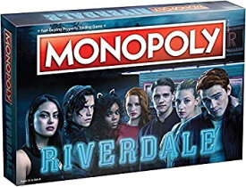 【中古】【輸入品・未使用】Monopoly Riverdale Board Game | Official Riverdale Merchandise | Based On The Popular CW Show Riverdale | A Great Riverdale Gift for Sh