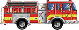 【中古】【輸入品・未使用】Giant Fire Truck 24-Piece Floor Puzzle [並行輸入品]