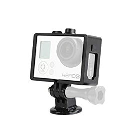 【中古】【輸入品・未使用】Movo Photo GC34 Rugged Protective Housing Cage with Tripod Mount for GoPro HERO3 HERO3+ and HERO4 Action Camcorders [並行輸入品]