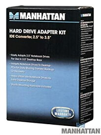 【中古】【輸入品・未使用】Manhattan Notebook Hard Drive to Desktop Adapter (2.5" to 3.5"). 44-pin to standard 40-pin IDE adapter with Bracket [並行輸入品]