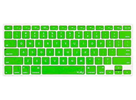 【中古】【輸入品・未使用】Kuzy - GREEN Keyboard Silicone Cover Skin for MacBook Pro 13' 15' 17' Aluminum Unibody (with or w/out Retina Display) iMac and MacBook