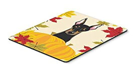 【中古】【輸入品・未使用】Caroline's Treasures BB2051MP Doberman Thanksgiving Mouse Pad Hot Pad or Trivet Large Multicolor [並行輸入品]