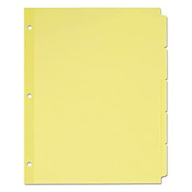 【中古】【輸入品・未使用】Write-On Plain Tab Dividers 5-Tab Letter Buff 36 Sets/Box (並行輸入品)