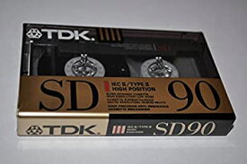 【中古】【輸入品・未使用】TDK SD 90カセットテープ [並行輸入品]