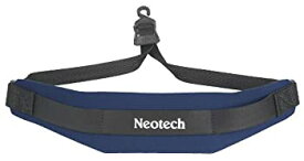 【中古】【輸入品・未使用】Neotech 1903002 Soft Sax Strap Navy Open Hook [並行輸入品]