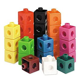【中古】【輸入品・未使用】Learning Resources Snap Cubes Educational Counting Toy Math Classroom Accessories Teacher Aids Set of 100 Snap Cubes Ages 5+ [並行輸入