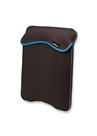 【中古】【輸入品・未使用】Manhattan Reversible Notebook Computer Pouch Black/Grey Fits Most Widescreens Up to 10" [並行輸入品]