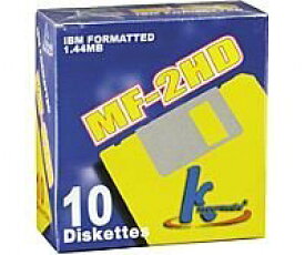 【中古】【輸入品・未使用】KHypermedia 3.5' 1.44 MB PC-Formatted Diskettes (Black10-Pack) (Discontinued by Manufacturer) [並行輸入品]