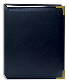 【中古】【輸入品・未使用】Pioneer Photo Albums 100 Pocket Navy Blue Sewn Leatherette Cover with Brass Corner Accents Photo Album 4 by 6-Inch [並行輸入品]