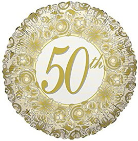 【中古】【輸入品・未使用】Kaleidoscope 50th Anniversary Foil Mylar Balloon 18' Pack of 5 [並行輸入品]